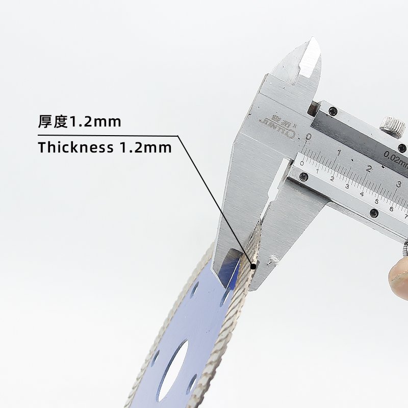 105mm蓝色波纹陶瓷瓷砖锯片