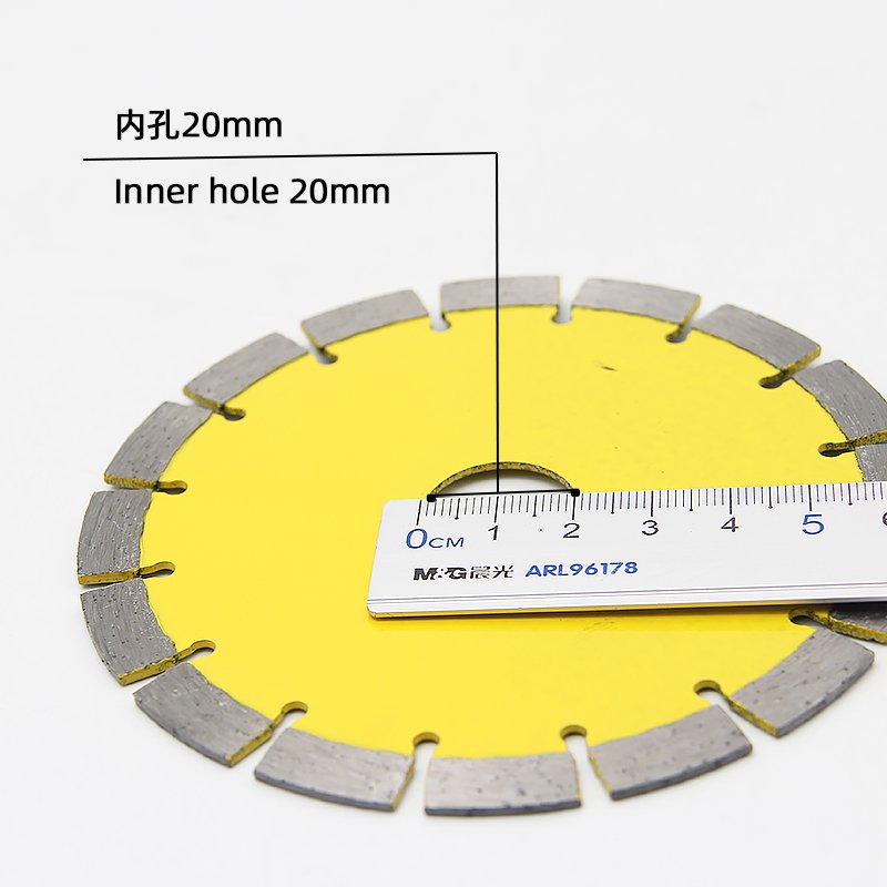 110mm 16齿石材切割锯片，8mm刀头