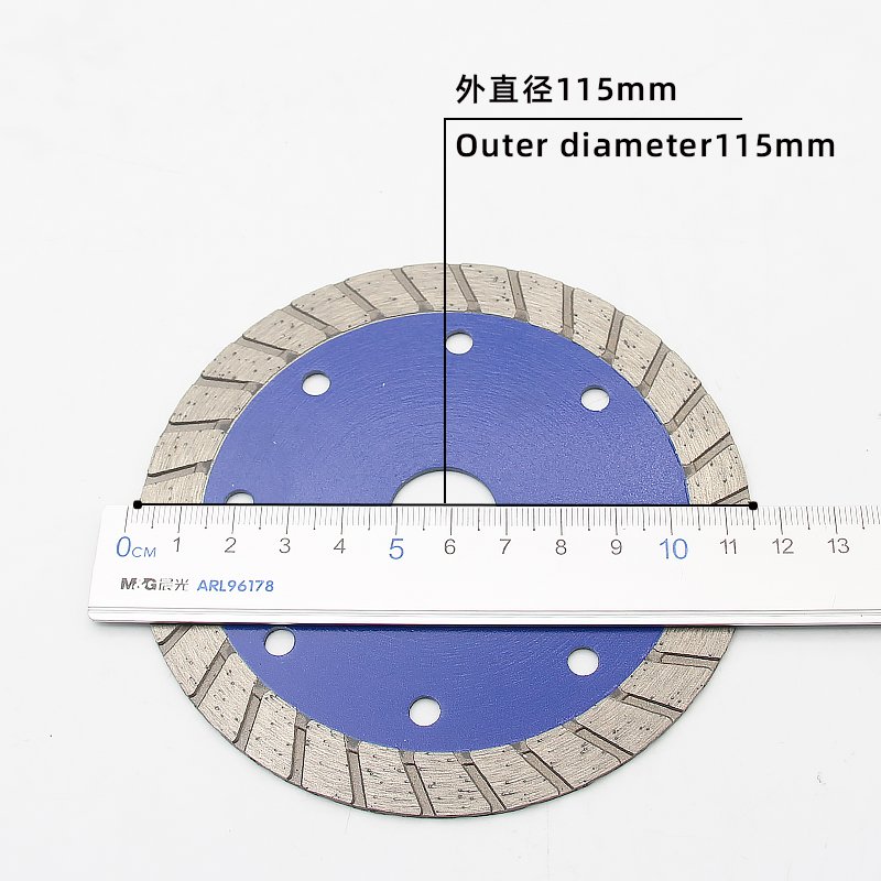 110mm 30齿波纹石材切割锯片