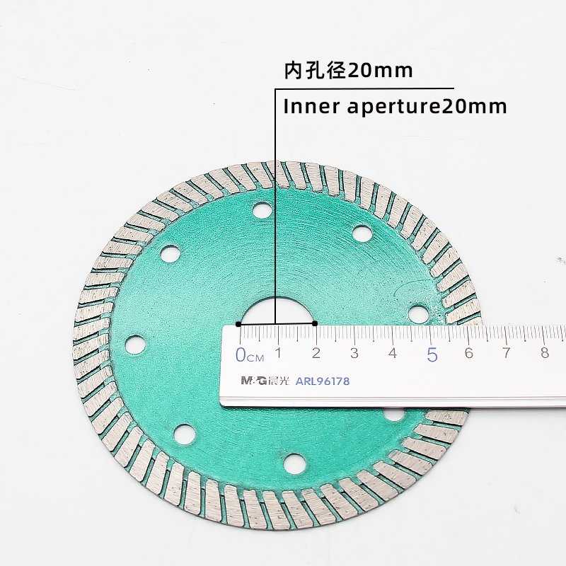 110mm波纹陶瓷锯片，1.1mm厚