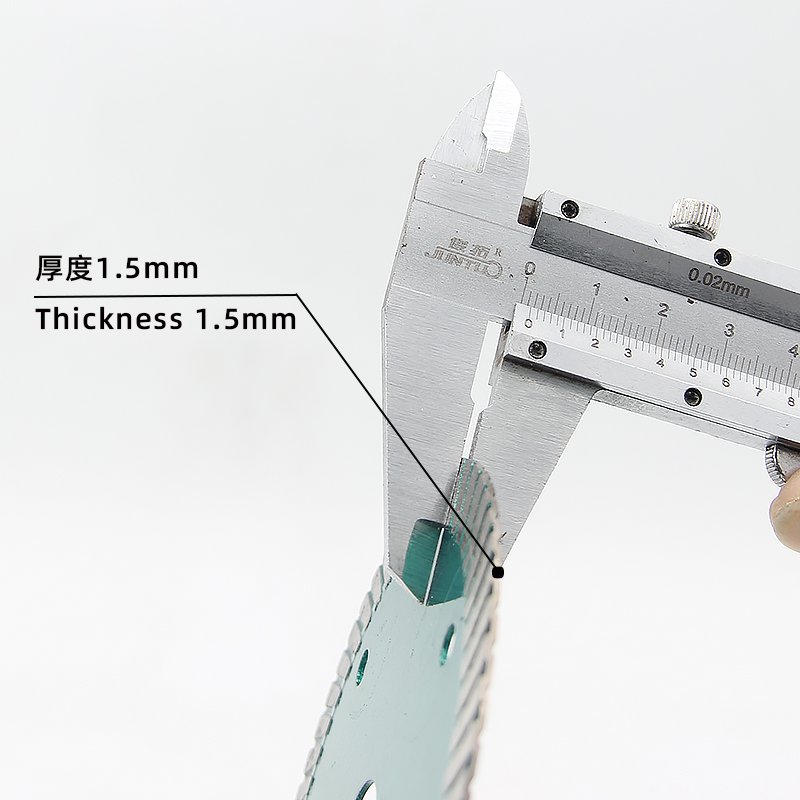 110mm波纹陶瓷锯片，1.1mm厚