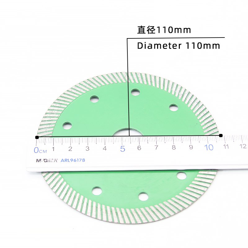 110mm波纹陶瓷锯片，1.2mm厚