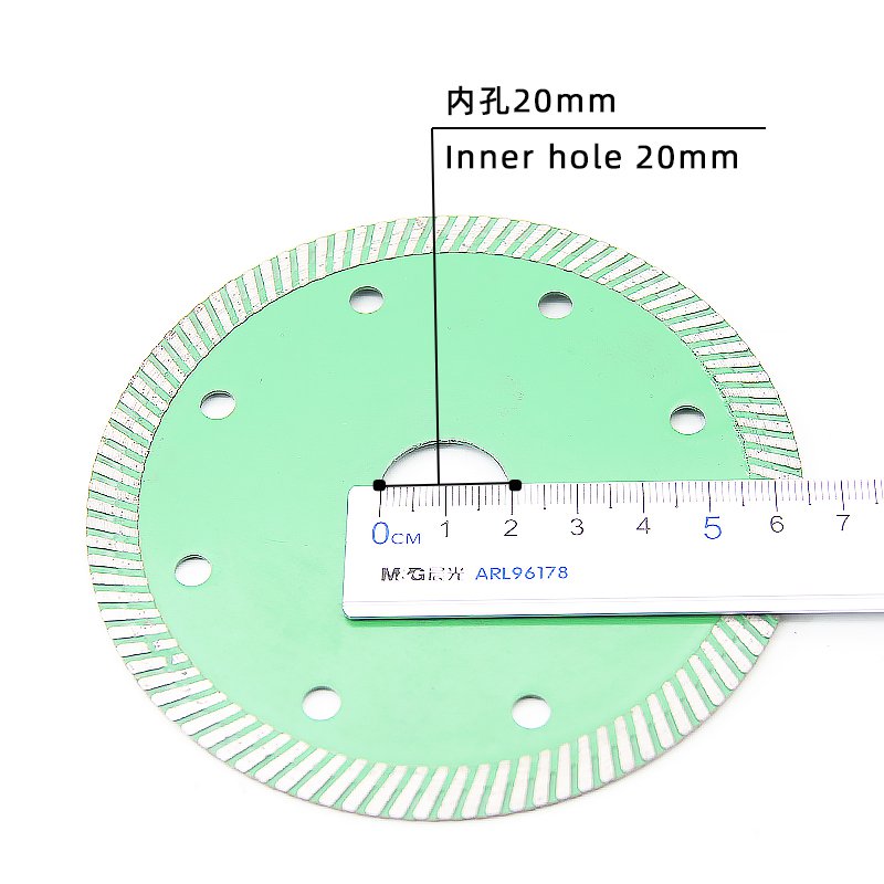 110mm波纹陶瓷锯片，1.2mm厚