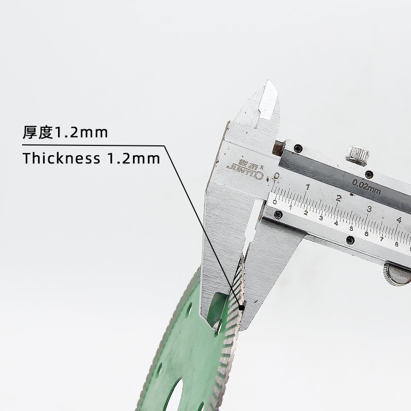 110mm波纹陶瓷锯片，1.2mm厚