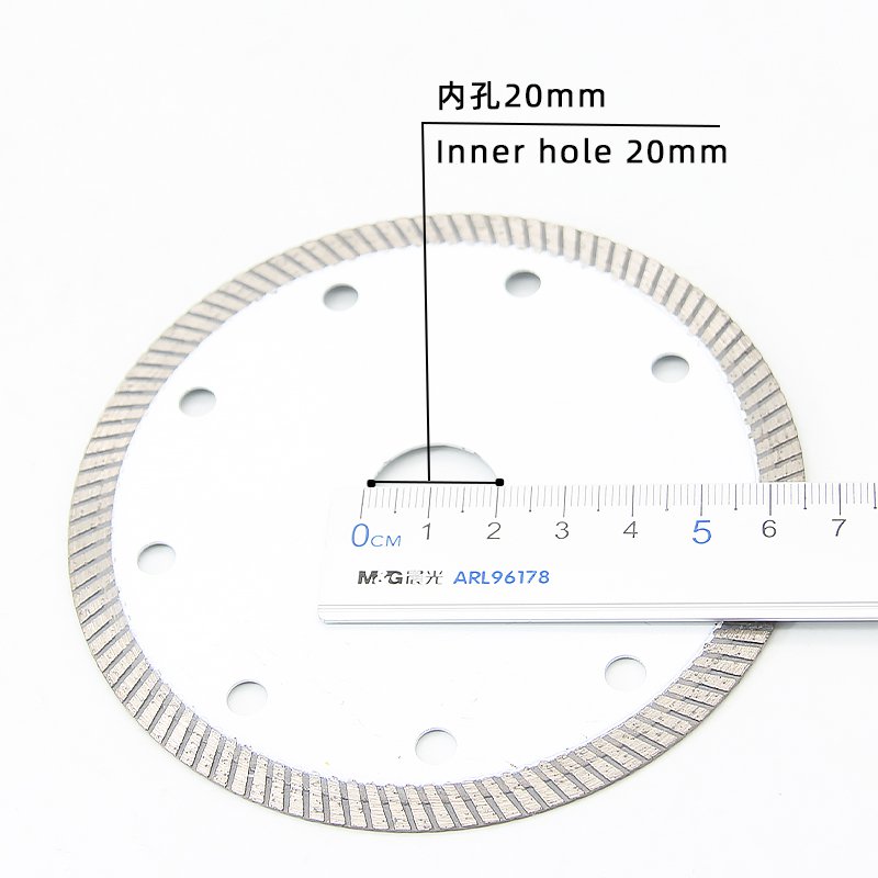 110mm细波纹瓷砖锯片，7mm刀头