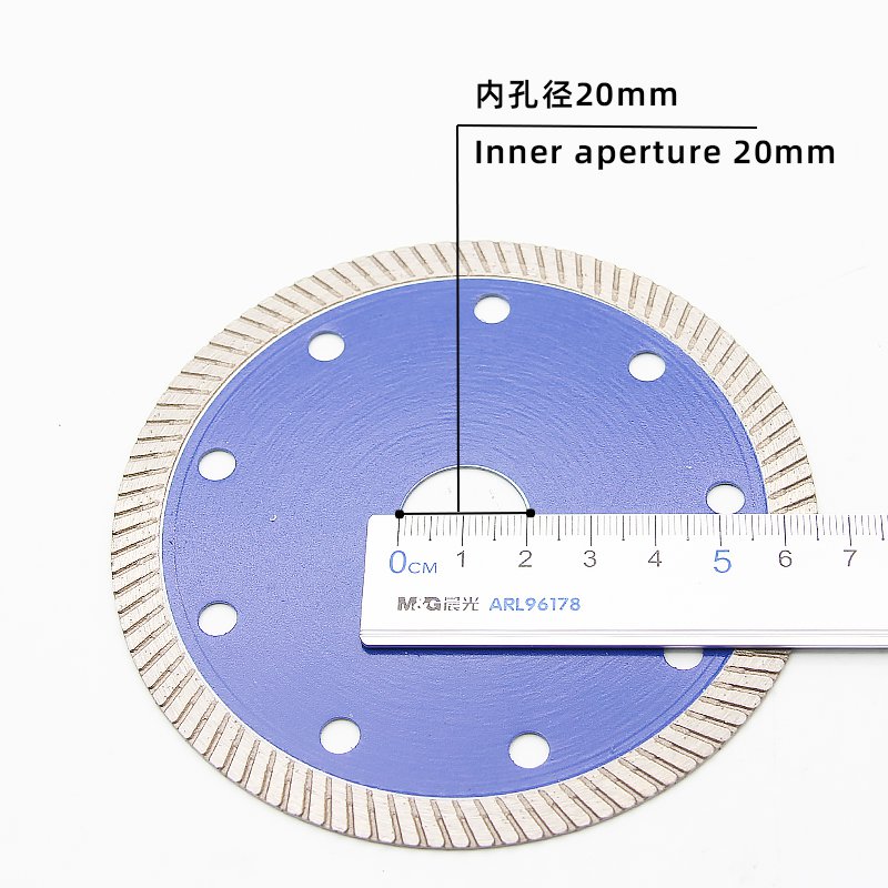 110mm蓝色波纹陶瓷瓷砖锯片