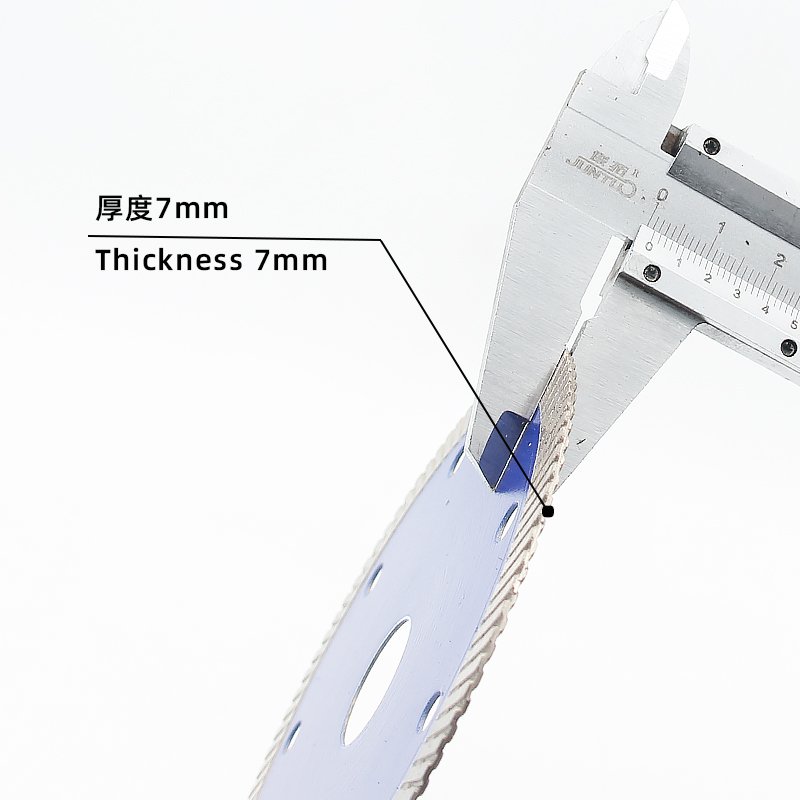 110mm蓝色波纹陶瓷瓷砖锯片