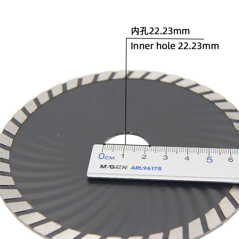 125mm波纹石材锯片，1.8mm厚