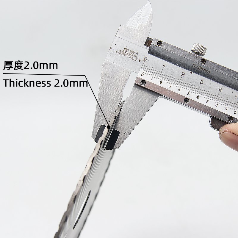 125mm波纹石材锯片，1.8mm厚