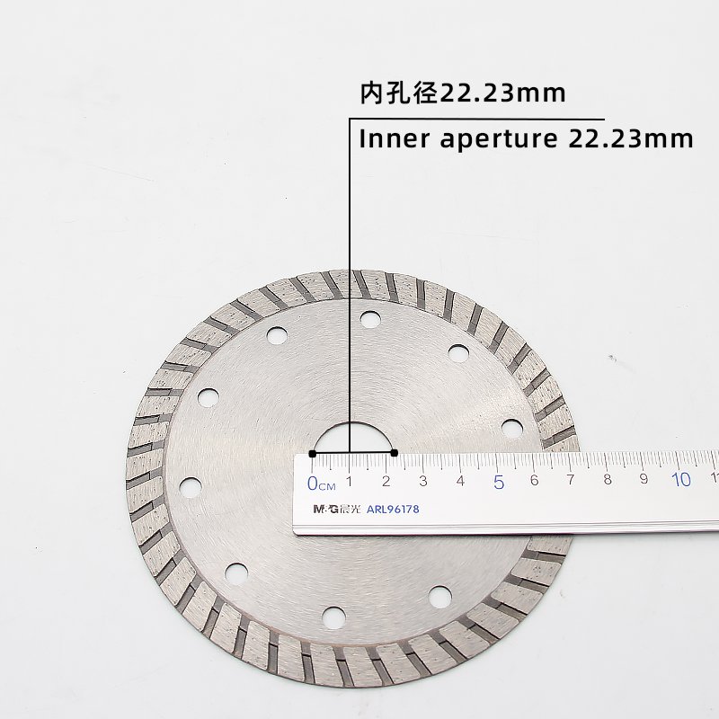 125mm波纹石材锯片，1.5mm厚