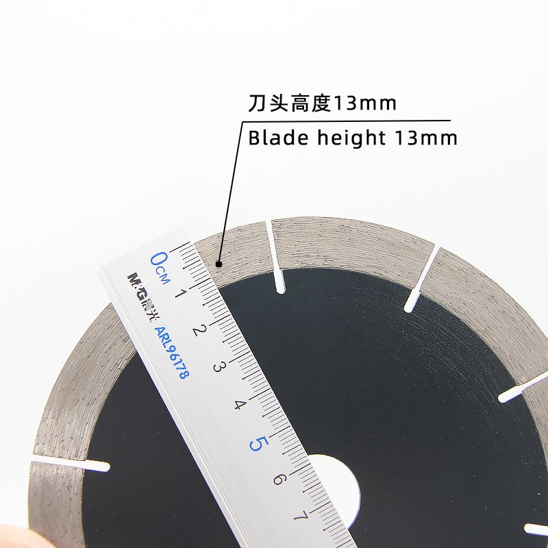 130mm U齿瓷砖花岗岩倒角锯片
