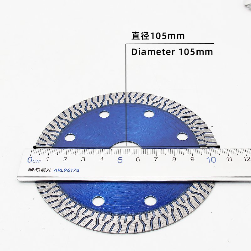 105mm Y波纹超薄陶瓷瓷砖锯片