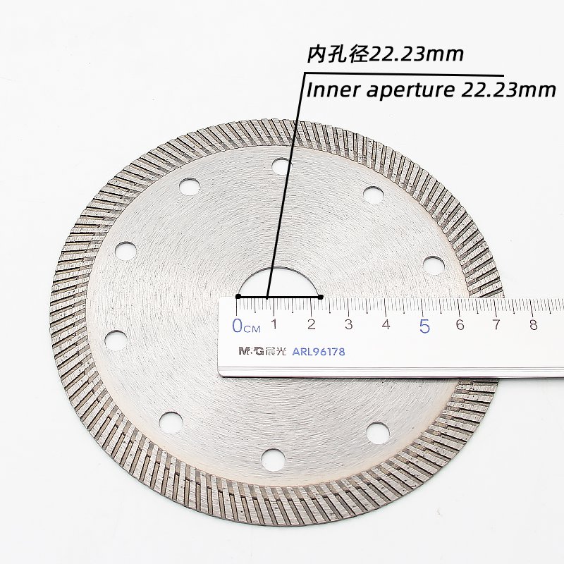 125mm波纹陶瓷瓷砖锯片，1.4mm厚